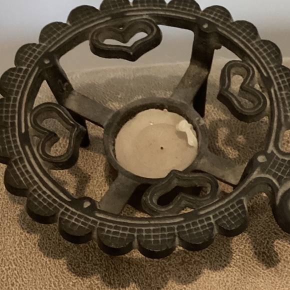 Wilton vintage  cast iron candle holder - Picture 5 of 5